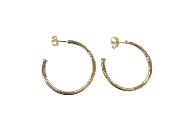 Sheila Fajl Petit Everybody's Favorite Hoops, Polished Gold