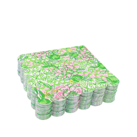 Lilly Pulitzer Scalloped Cocktail Napkins