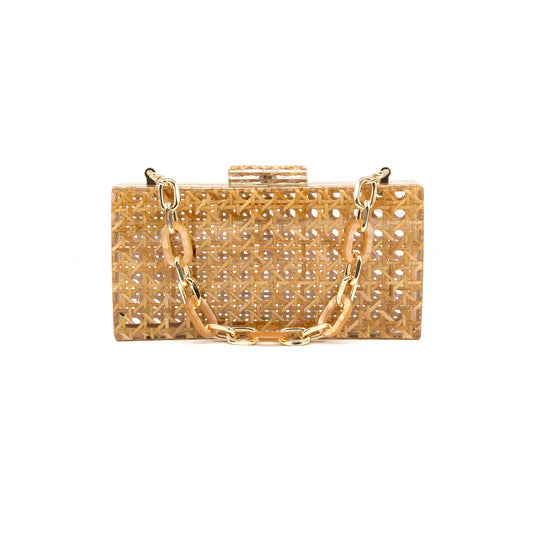 Acrylic Caning Seychelles Bag