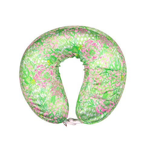 Lilly Pulitzer Neck Pillow and Eye Mask Set