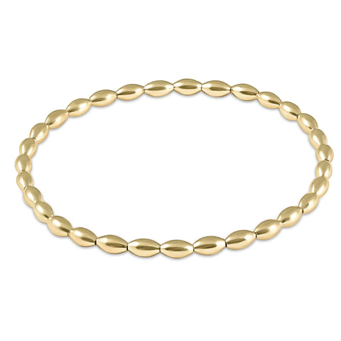 E NEWTON Harmony Small Gold Bead Bracelet