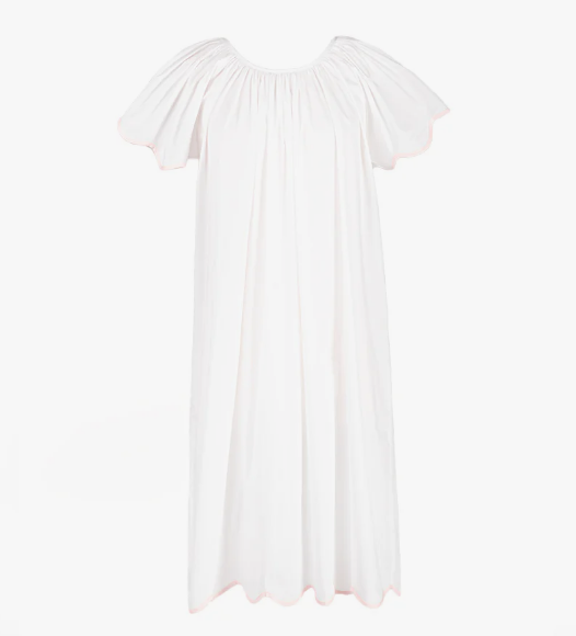 Lenora Vandy Cotton Nightgown in  Pink