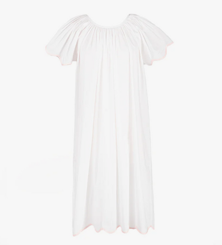 Lenora Vandy Cotton Nightgown in  Pink