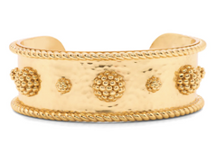 Juliska Berry Cuff in Hammered Gold by Capucine de Wulf