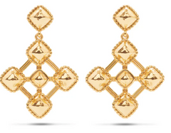 Capucine De Wulf Blandine Geometric Earrings Gold