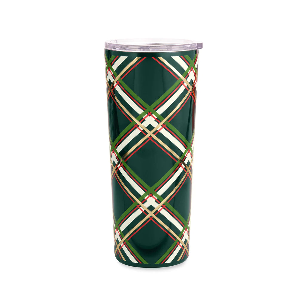 Kate Spade Tumbler Spruce Plaid